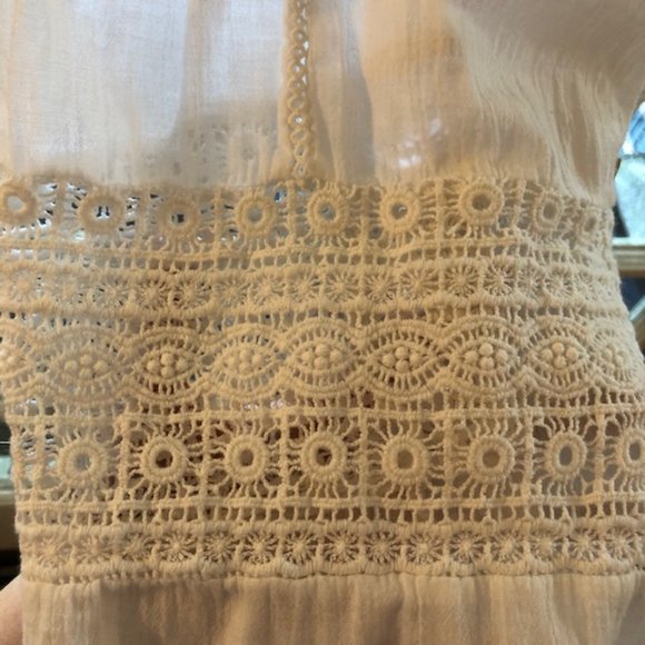 TOPSHOP Lace Frill Midi Dress - Picture 9 of 12